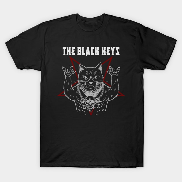 THE BLACK KEYS MERCH VTG T-Shirt by rackoto